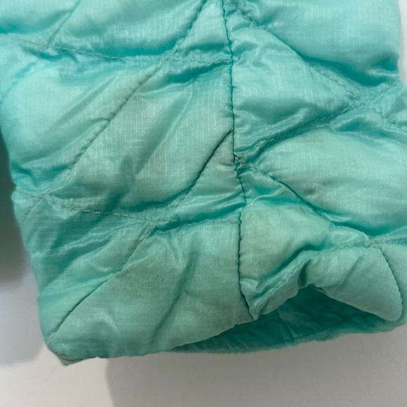 The North Face womens thermoball turquoise blue purple quilted coat jacket SP - Picture 5 of 9